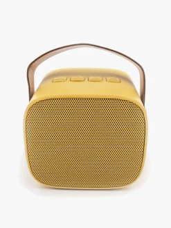 Elektronik & Media-Lalarma Bluetooth-højttaler med Trådløs Mikrofon, Gul