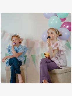 Elektronik & Media-Lalarma Bluetooth-højttaler med Trådløs Mikrofon, Gul