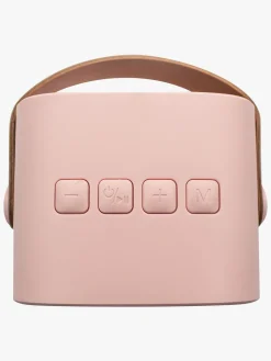 Elektronik & Media-Lalarma Bluetooth-højttaler med Trådløs Mikrofon, Rose Lyserød