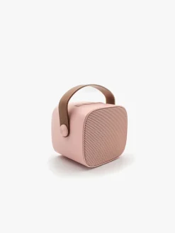 Elektronik & Media-Lalarma Bluetooth-højttaler med Trådløs Mikrofon, Rose Lyserød