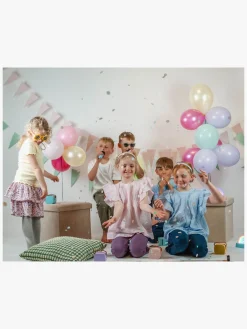 Elektronik & Media-Lalarma Bluetooth-højttaler med Trådløs Mikrofon, Rose Lyserød