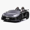Elbiler & -Køretøjer-Lamborghini Aventador SJV Elbil, Sort