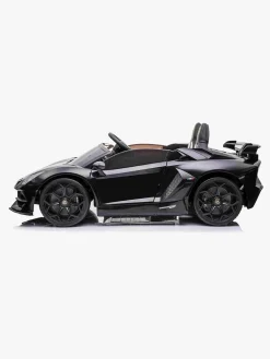 Elbiler & -Køretøjer-Lamborghini Aventador SJV Elbil, Sort