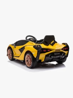 Elbiler & -Køretøjer-Lamborghini Sian Elbil, Gul