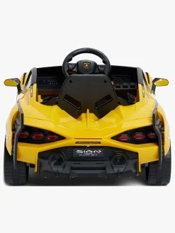 Elbiler & -Køretøjer-Lamborghini Sian Elbil, Gul