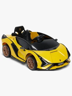 Elbiler & -Køretøjer-Lamborghini Sian Elbil, Gul