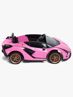 Elbiler & -Køretøjer-Lamborghini Sian Elbil, Lyserød Lyserød