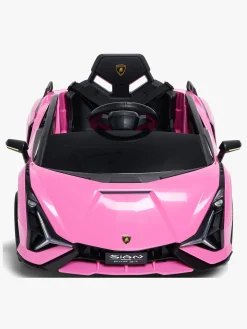 Elbiler & -Køretøjer-Lamborghini Sian Elbil, Lyserød Lyserød