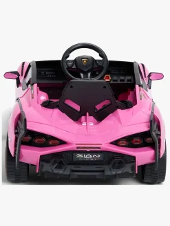 Elbiler & -Køretøjer-Lamborghini Sian Elbil, Lyserød Lyserød