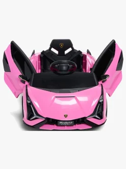 Elbiler & -Køretøjer-Lamborghini Sian Elbil, Lyserød Lyserød