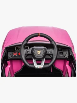 Elbiler & -Køretøjer-Lamborghini Urus Elbil, Pink Lyserød