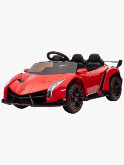 Elbiler & -Køretøjer-Lamborghini Veneno Elbil, Rød Rød