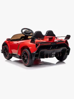 Elbiler & -Køretøjer-Lamborghini Veneno Elbil, Rød Rød