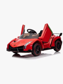 Elbiler & -Køretøjer-Lamborghini Veneno Elbil, Rød Rød