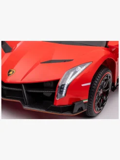 Elbiler & -Køretøjer-Lamborghini Veneno Elbil, Rød Rød