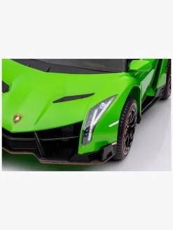 Elbiler & -Køretøjer-Lamborghini Veneno Elbil, Grøn Grøn