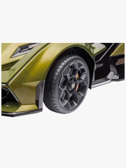 Elbiler & -Køretøjer-Lamborghini Vision Gran Turismo Elbil, Grøn Grøn