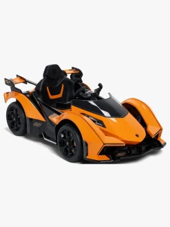 Elbiler & -Køretøjer-Lamborghini Vision Gran Turismo Elbil, Orange