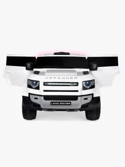 Elbiler & -Køretøjer-LandRover Land Rover Defender Elbil, Hvid