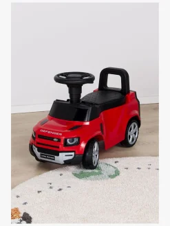 Pedal- & Gåbiler-LandRover Land Rover Defender Gåbil, Rød