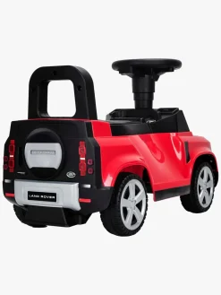 Pedal- & Gåbiler-LandRover Land Rover Defender Gåbil, Rød