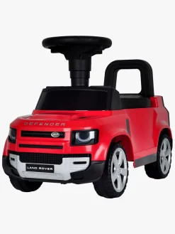 Pedal- & Gåbiler-LandRover Land Rover Defender Gåbil, Rød