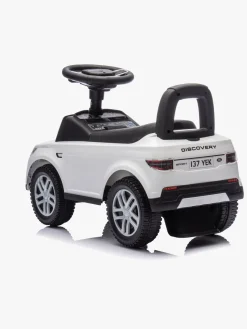 Pedal- & Gåbiler-LandRover Land Rover Gåbil, Hvid