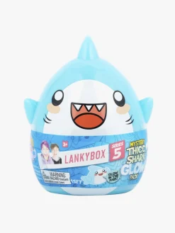 Legetøjsfigurer-LankyBox Thicc Shark Glow Pack Legesæt
