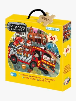 Spil & Puslespil-LasseMajasDetektivbyra LasseMajas Detektivbyrå Bröderna Bacon Puslespil 40 Brikker