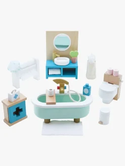 Dukker & Bamser-LeToyVan Le Toy Van Badeværelse Dukkehusmøbler 19 Dele
