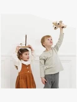 Legetøjsbiler & -Fartøjer-LeToyVan Le Toy Van Flyvemaskine i Træ