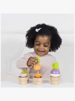 Rolleleg-LeToyVan Le Toy Van Grøntsager i Træ 3 Stk.