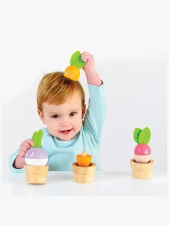 Rolleleg-LeToyVan Le Toy Van Grøntsager i Træ 3 Stk.