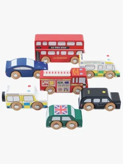 Legetøjsbiler & -Fartøjer-LeToyVan Le Toy Van London Bilsæt 7 Stk.