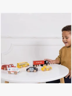 Legetøjsbiler & -Fartøjer-LeToyVan Le Toy Van New York Bilsæt 6 Stk.