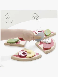 Rolleleg-LeToyVan Le Toy Van Pizza & Toppings med Pizzaskærer