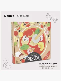 Rolleleg-LeToyVan Le Toy Van Pizza & Toppings med Pizzaskærer