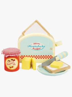 Rolleleg-LeToyVan Le Toy Van Pop-up Brødrister & Morgenmadssæt, Blå