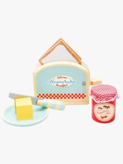 Rolleleg-LeToyVan Le Toy Van Pop-up Brødrister & Morgenmadssæt, Blå