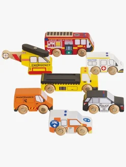 Legetøjsbiler & -Fartøjer-LeToyVan Le Toy Van Redningshelikopter & Redningskøretøjer