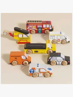 Legetøjsbiler & -Fartøjer-LeToyVan Le Toy Van Redningshelikopter & Redningskøretøjer