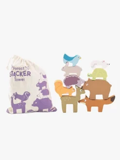 Babylegetøj-LeToyVan Le Toy Van Stableklodser Skovdyr Flerfarvet
