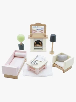 Dukker & Bamser-LeToyVan Le Toy Van Stue Dukkehusmøbler 19 Dele