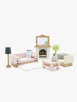 Dukker & Bamser-LeToyVan Le Toy Van Stue Dukkehusmøbler 19 Dele