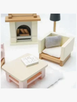 Dukker & Bamser-LeToyVan Le Toy Van Stue Dukkehusmøbler 19 Dele