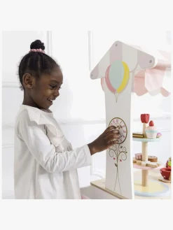 Rolleleg-LeToyVan Le Toy Van Te & Godter Markedsbod Lyserød/Hvid