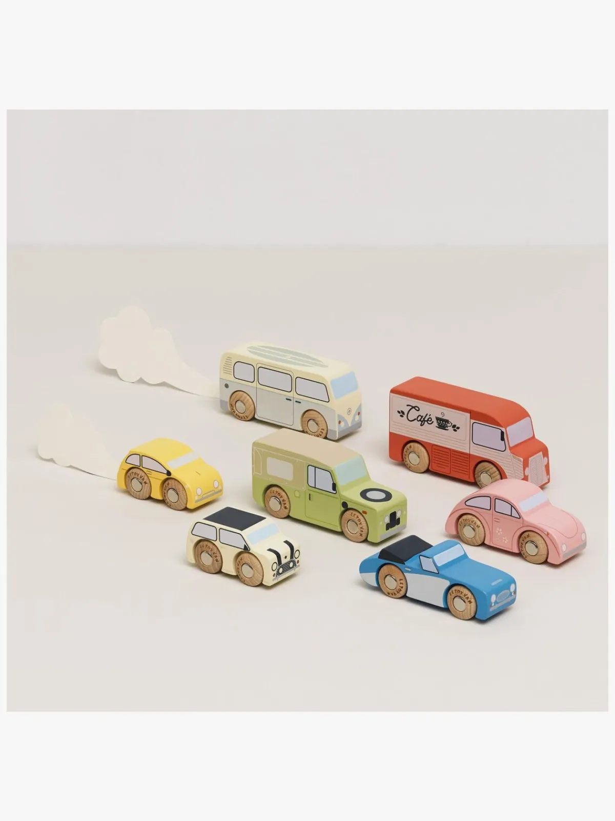 Legetøjsbiler & -Fartøjer-LeToyVan Le Toy Van Vintage Legetøjsbiler Sæt