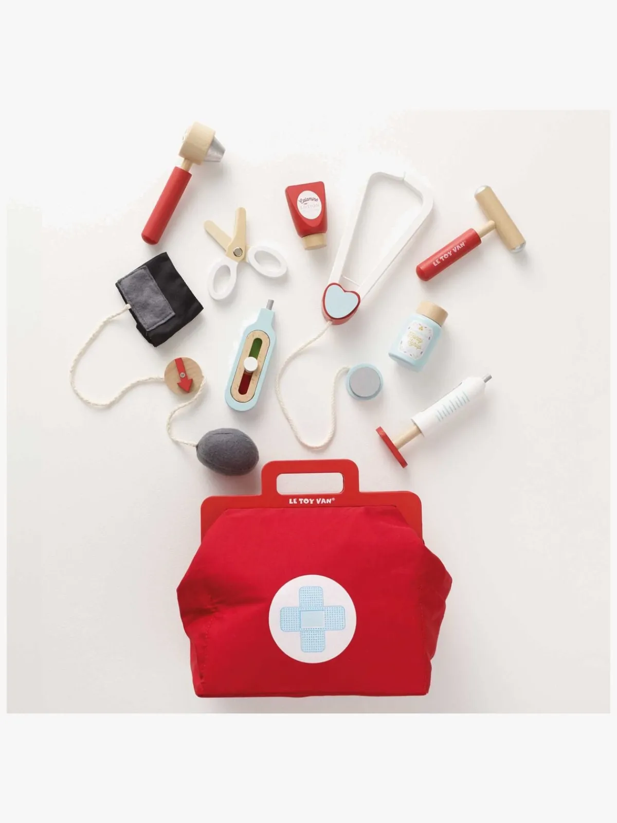 Rolleleg-LeToyVan Le Toy Van Vintage-lægesæt, Rød