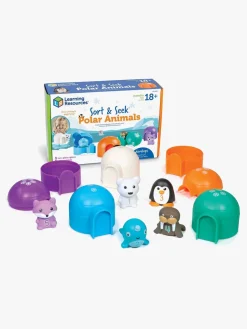 Lærerig Leg-LearningResources Learning Resources Legetøjspakke Sort & Seek Polar Animals