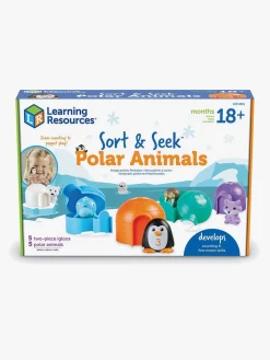 Lærerig Leg-LearningResources Learning Resources Legetøjspakke Sort & Seek Polar Animals